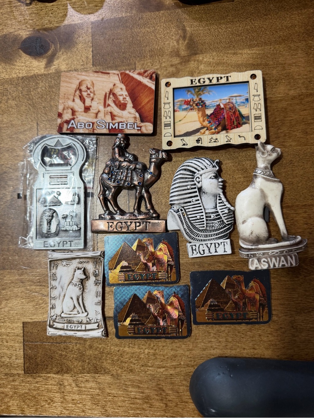 Egyptian Souvenir Magnet Set - Assorted